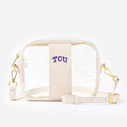 TCU Horned Frogs Clear Stadium Crossbody Bag