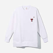 Texas Tech Red Raiders Crewneck Sweatshirt in White