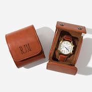 Personalized Travel Watch Roll with insert