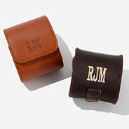 Personalized Watch Holder and Personalized Travel Watch Roll