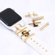 leopard smart watch charm set multiple
