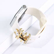 leopard smart watch charm set studio shot