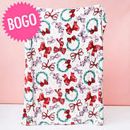 merry bow personalized blanket bogo