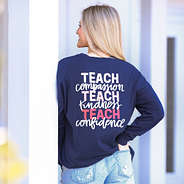 back of teacher t-shirt
