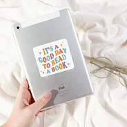 good dady to read sticker on ipad