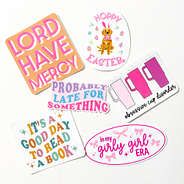 spring sticker collection