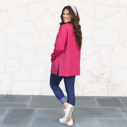 love sweatshirt on peyton - full body