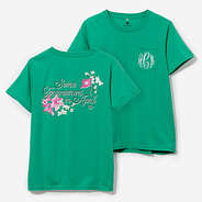 Monogrammed Golf Tournament T-Shirt in Green