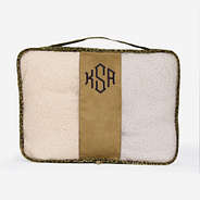Monogrammed Packing Bag in Leopard