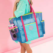aruba personalized mesh tote