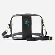 coastal carolina chanticleer black clear stadium approved crossbody