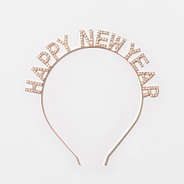 New Year Headband in Rose Gold