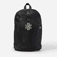 Monogrammed Everyday Backpack in Black