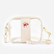 Richmond Spiders Clear Stadium Crossbody Bag in Bone