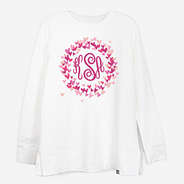 Personalized Valentines Crewneck Hearts