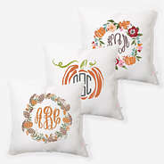 Personalized Fall Pillow