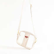 virginia tech hokies bone clear stadium crossbody studio shot