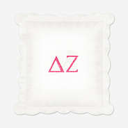 Delta Zeta Pillow Sham | Custom Sorority Decorative Pillow