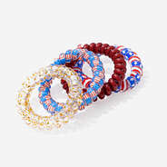 patriotic hair ties