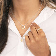 Cable Pendant Necklace