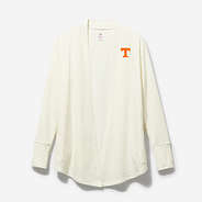Tennessee Volunteers Sweatshirt Cardigan in Ivory