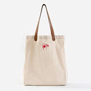 Richmond Spiders Canvas Bag in Ivory