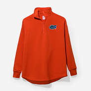 Florida Gators Quarter Zip Sweatshirt in Orange