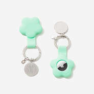 Personalized AirTag Key Chain in Mint