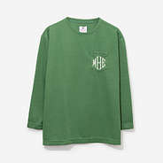 Personalized Quilted Sweatshirt in Sage