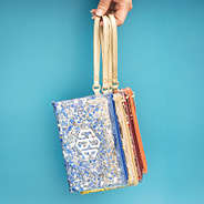 multiple glitter personalized wristlet pouches