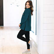 deep teal blue crewneck coastal carolina chanticleers sweatshirt