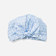 Reusable Shower Cap in Blue Shells