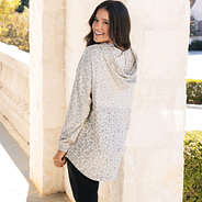 back of snow leopard softspun pullover