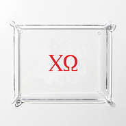 Chi Omega Acrylic Tray | Marleylilly