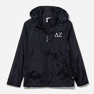 Delta Zeta Lightweight Rain Jacket