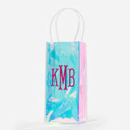 Monogrammed Wine Gift Bag