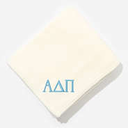 Alpha Delta Pi Plush Blanket in Ivory