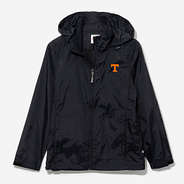 Tennessee Volunteers Rain Jacket in Black