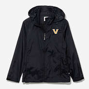 Vanderbilt Commodores Black Rain Jacket