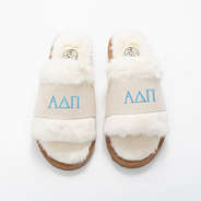 alpha delta pi fuzzy slippers