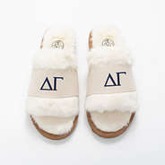 delta gamma fuzzy slippers