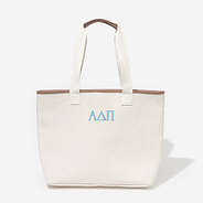 alpha delta pi tote bag
