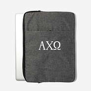 Black Alpha Chi Omega Laptop Sleeve