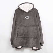 chi omega blanket hoodie