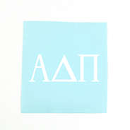 Alpha Delta Pi standard decal