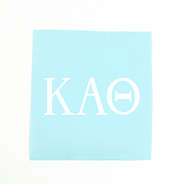 Kappa Alpha Theta standard decal
