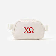 chi omega belt bag