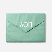 Alpha Omicron Pi Envelope Laptop Case