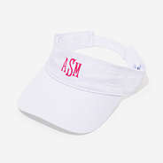 Personalized Visor in White
