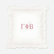 Gamma Phi Beta Pillow Sham | Monogrammed Sorority Pillow